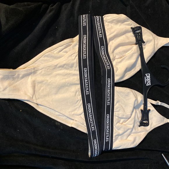 Crooks & Castles Triangle Bra & Tanga SET - Picture 4 of 4